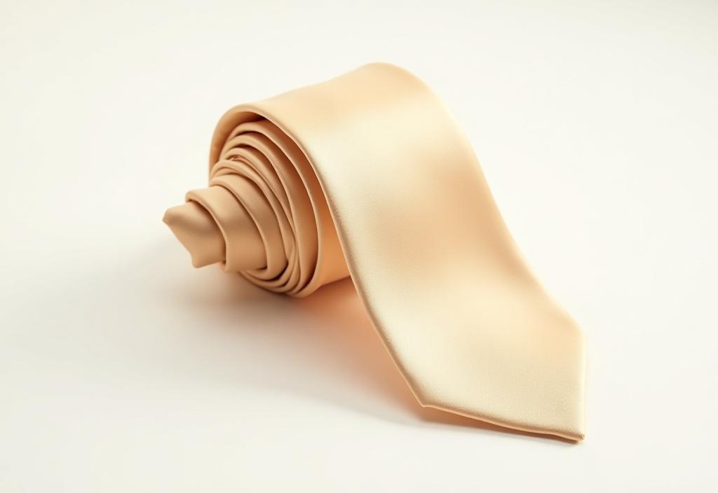 Dettaglio dell interno di una cravatta sette pieghe